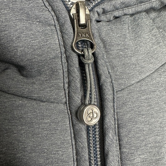 EUC Zella Women’s Daphne Hooded Charcoal Puffer Jacket Size Small (RN 58655) - Picture 5 of 16